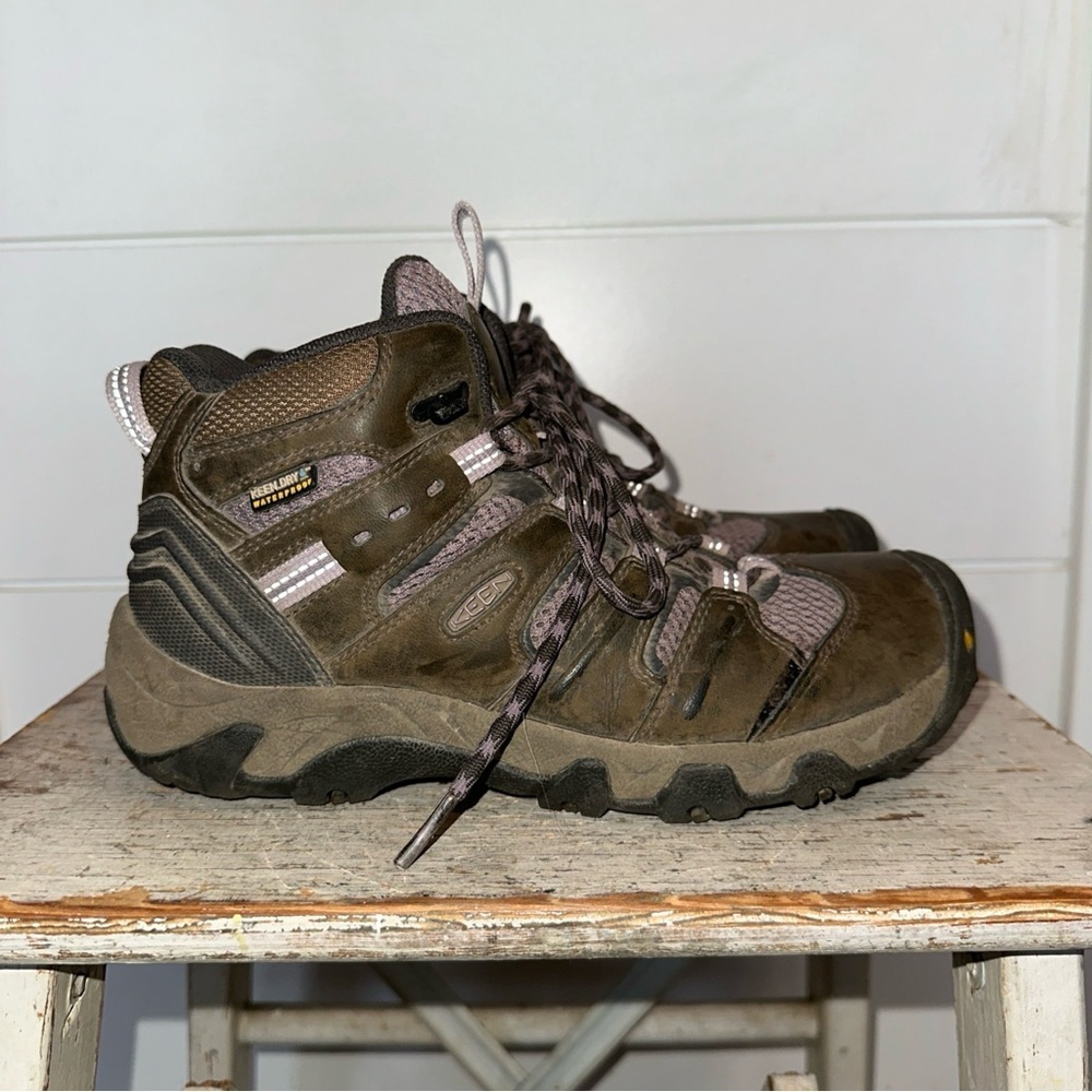 Keen Dry Womens Size 6.5 Koven Mid Rise Waterproof Hiking Trail Boots